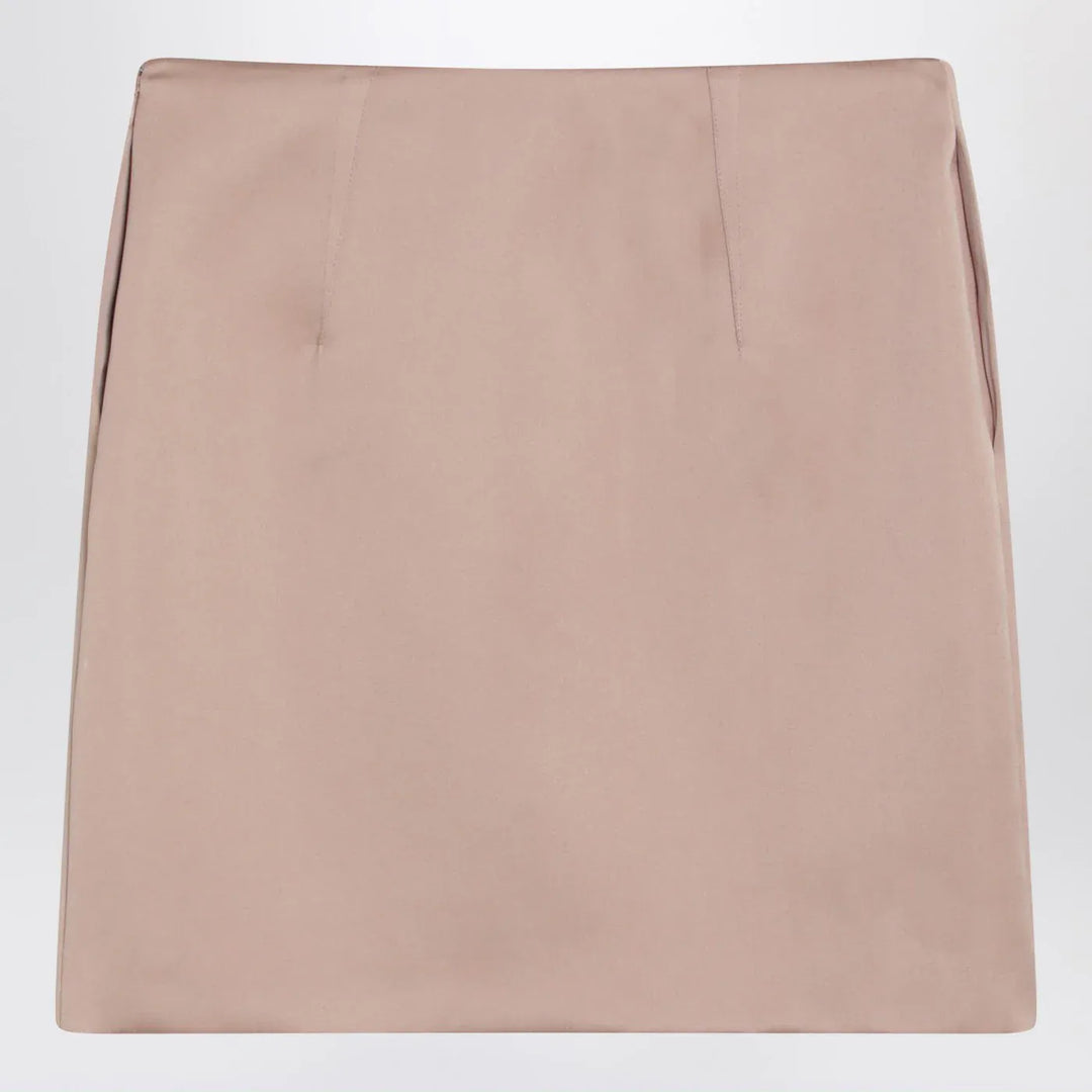 Chloé - Short pink satin pencil skirt Brand Skirts
