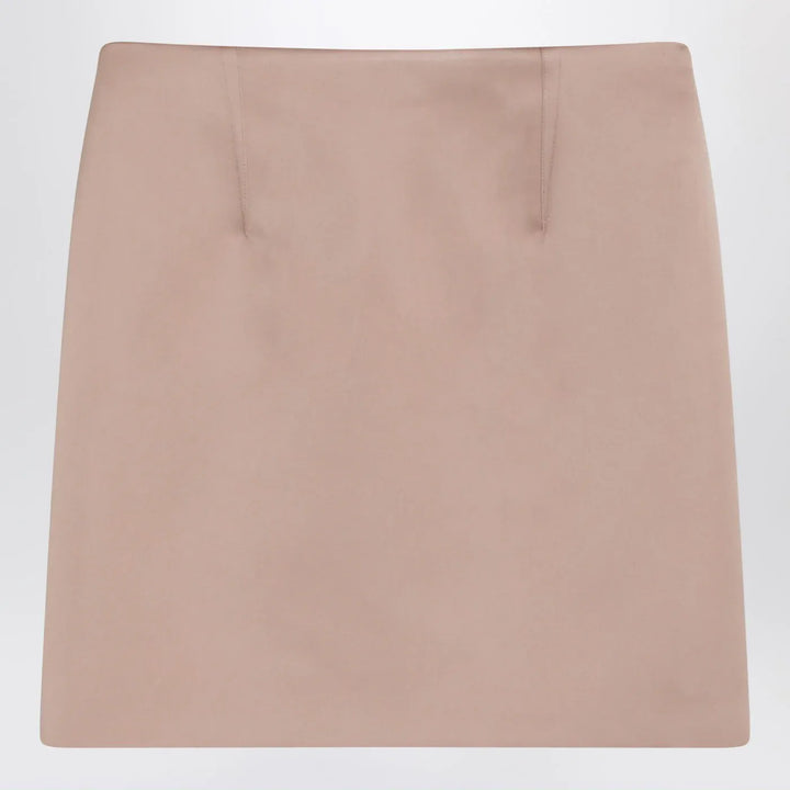 Chloé - Short pink satin pencil skirt Brand Skirts 36  FR