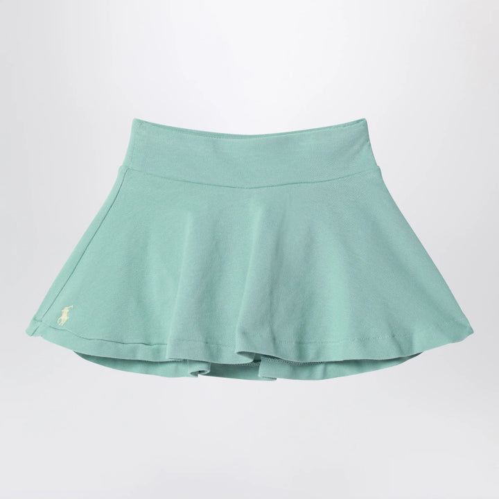 Polo Ralph Lauren - Aquamarine cotton mini skirt Brand Skirts 2
