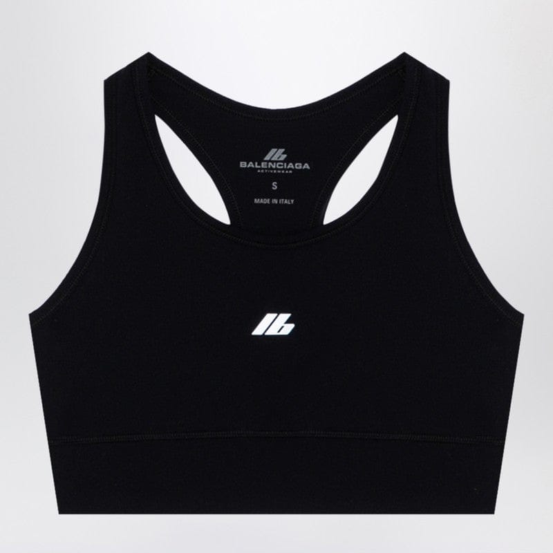 Shirts &amp; Tops Balenciaga - Black Activewear sleeveless top in matt nylon blend - XS Brand
