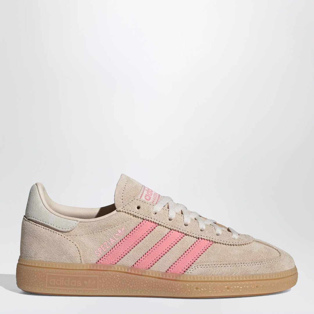 adidas Originals - Sneakers Handball Spezial Crystal Linen/Pink Spark/Wonder White Brand Sneakers 4 UK