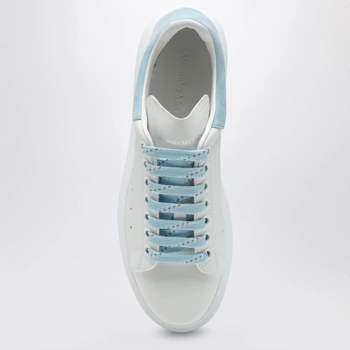 Alexander McQueen - Oversize Sneakers white/powder blue Brand Sneakers