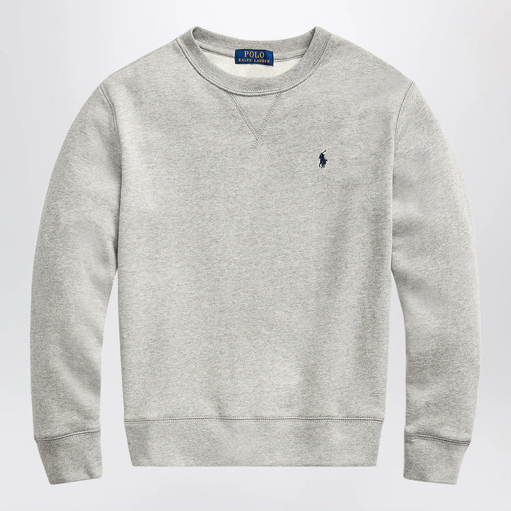 Polo Ralph Lauren - Grey cotton-blend sweatshirt Brand Sweatshirt S