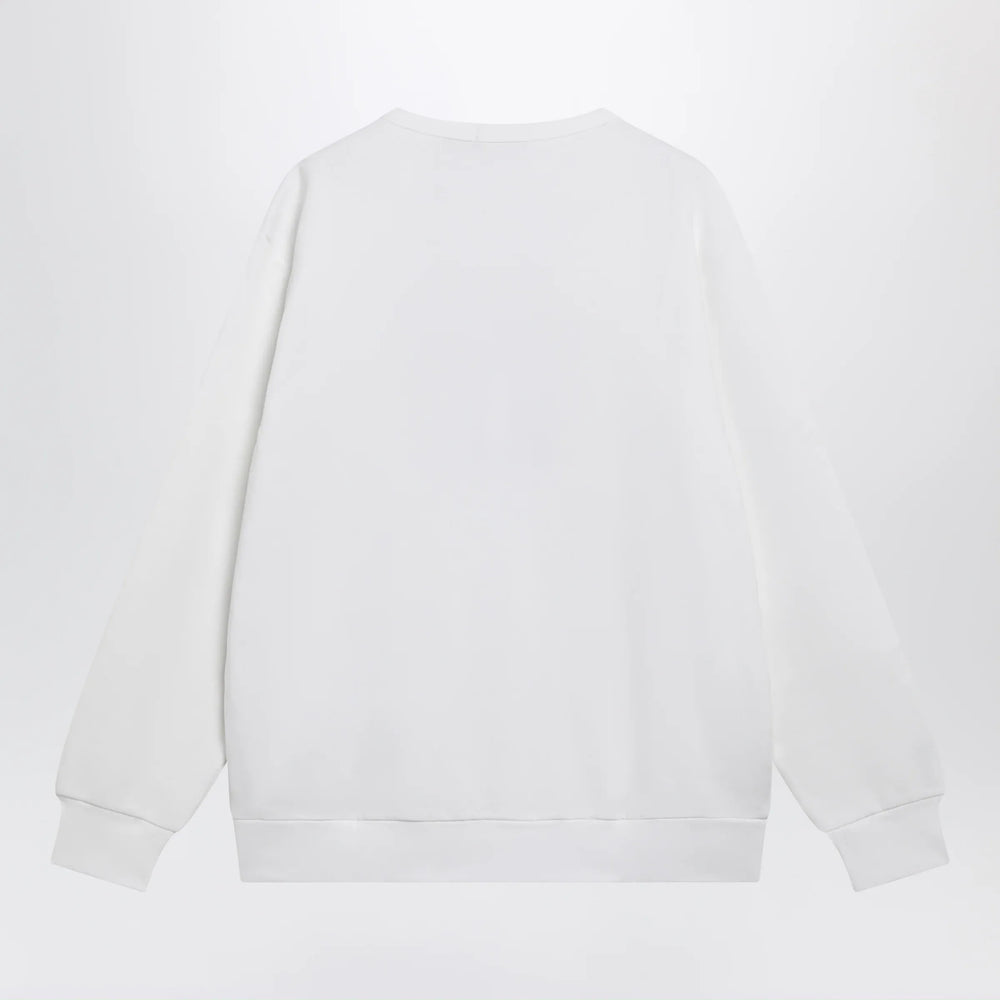 Polo Ralph Lauren - White sweatshirt with logo embroidery Brand Sweatshirt