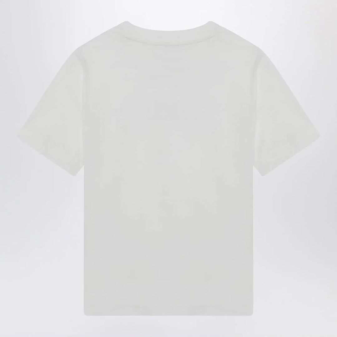 Burberry - White T-shirt with logo print Brand T-Shirt