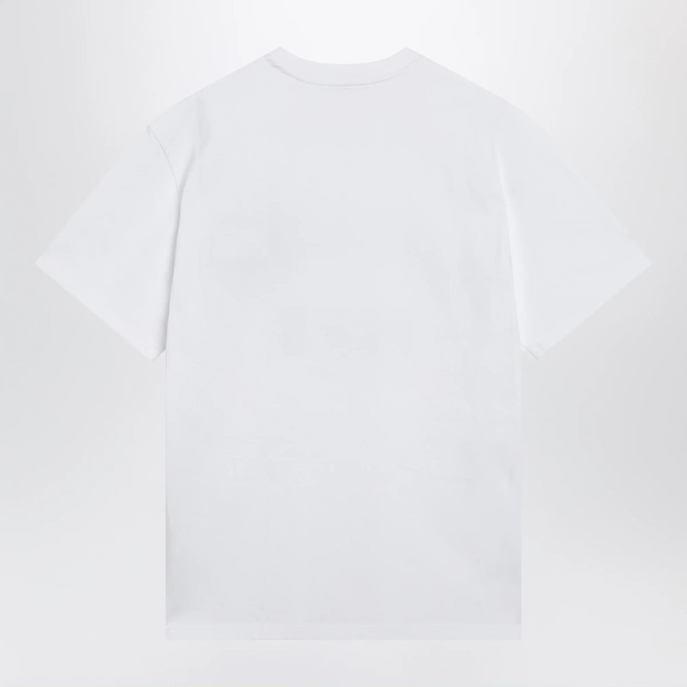 Givenchy - White T-shirt with logo embroidery Brand T-Shirt