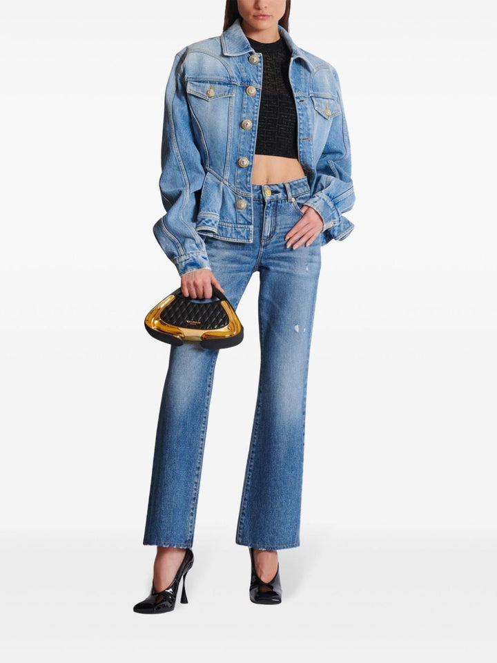 Balmain Topwear Balmain Halterneck Top Balmain Black Halterneck Top Brand