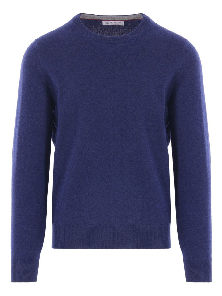 Brunello Cucinelli Topwear Brunello Cucinelli Sweaters Blue Brunello Cucinelli Sweaters Blue Brand