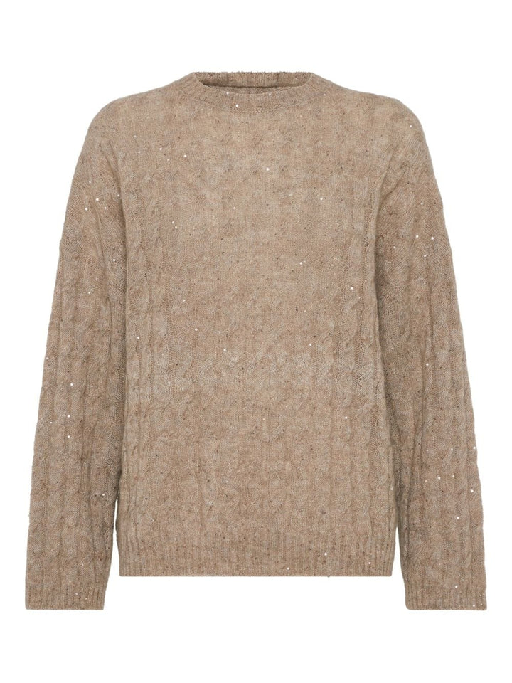 Brunello Cucinelli Topwear Brunello Cucinelli Sweaters Brown Brunello Cucinelli Sweaters Brown Brand