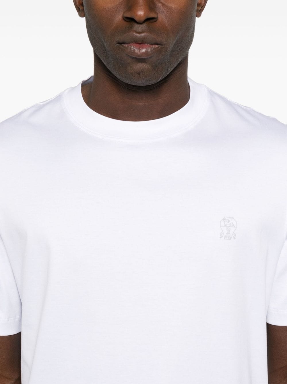Brunello Cucinelli Topwear Brunello Cucinelli T-shirts and Polos White Brunello Cucinelli T-shirts and Polos White Brand