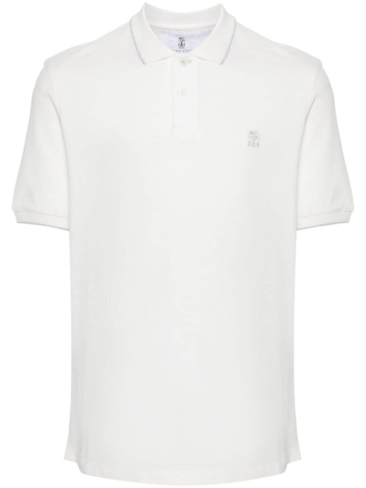 Brunello Cucinelli Topwear XXL Brunello Cucinelli T-shirts and Polos White Brunello Cucinelli T-shirts and Polos White Brand
