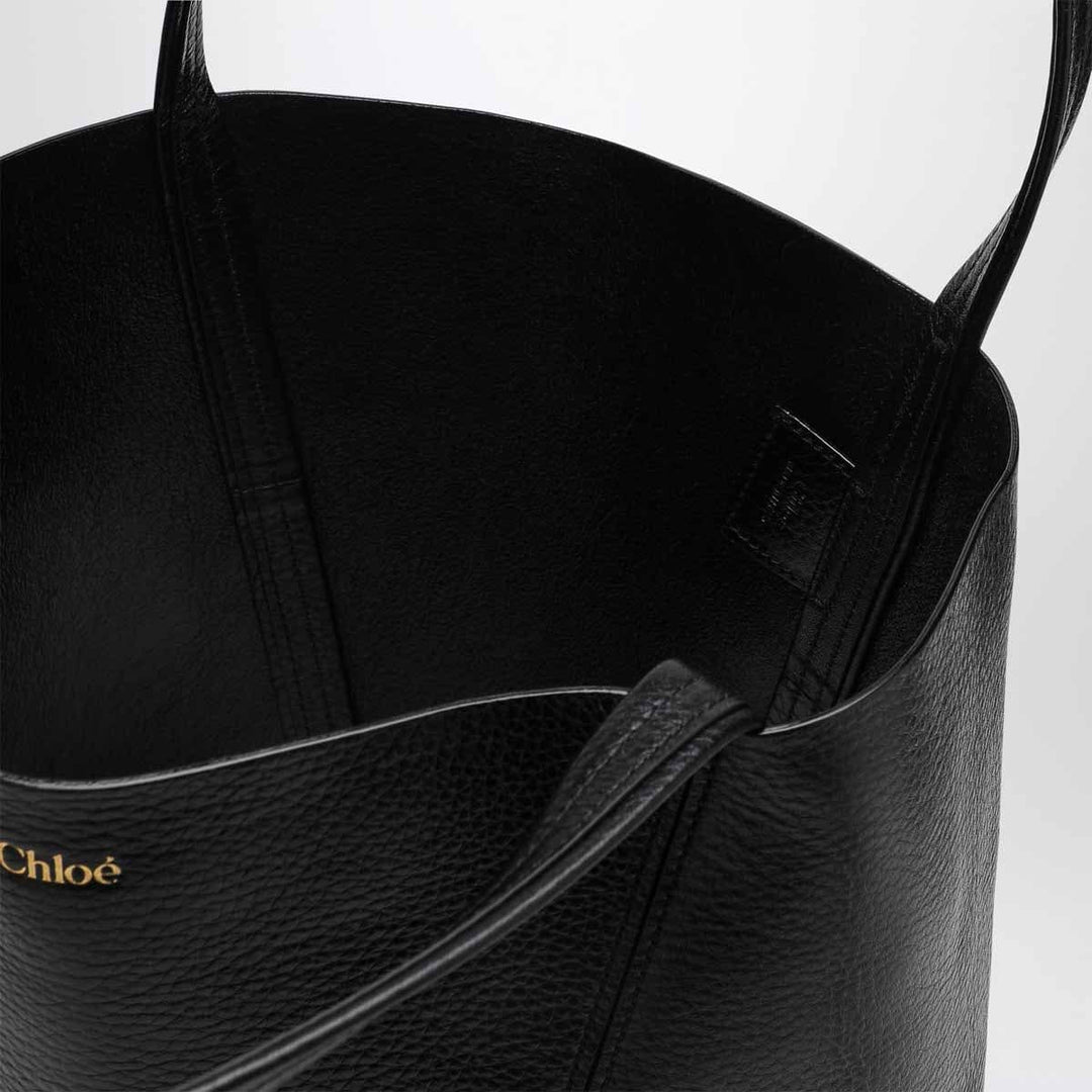 Chloé - Chloé Spin black medium Tote Bag Brand Tote Bag U