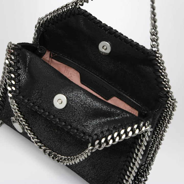 Stella McCartney - Black Falabella micro tote bag Brand Tote Bag U