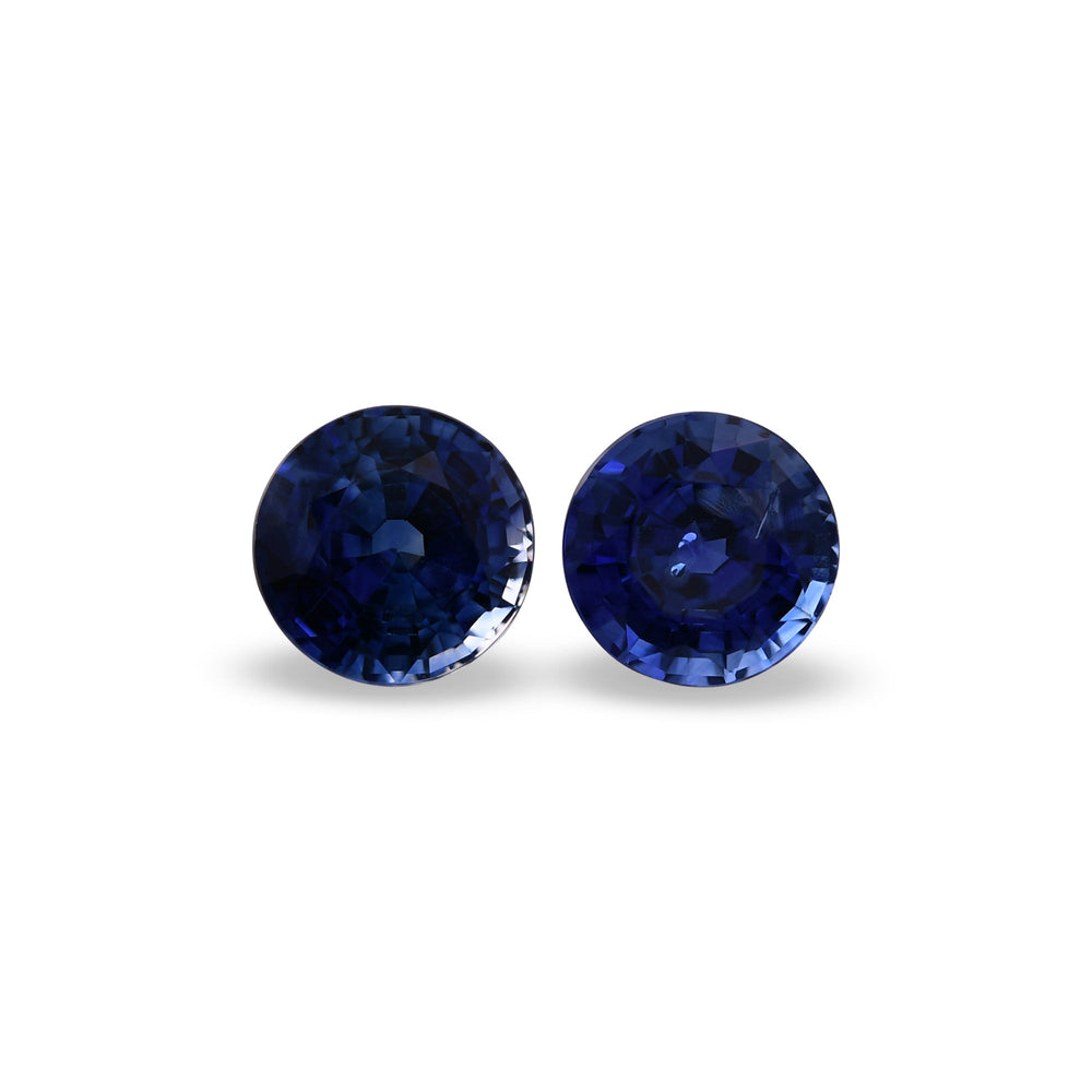 2.11 Carat Blue SRI LANKAN Round Sapphire