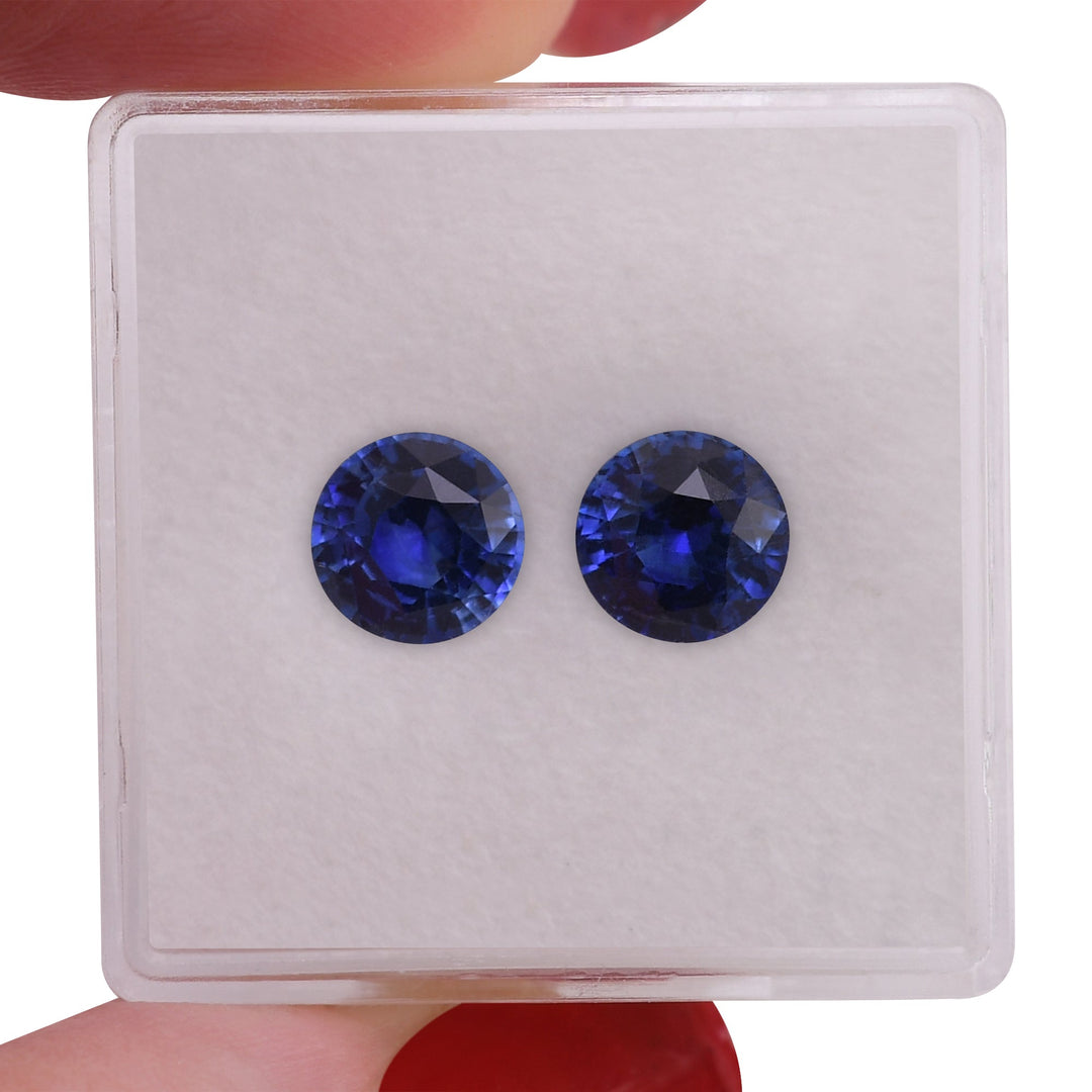 2.66 Carat Blue SRI LANKAN Round Sapphire