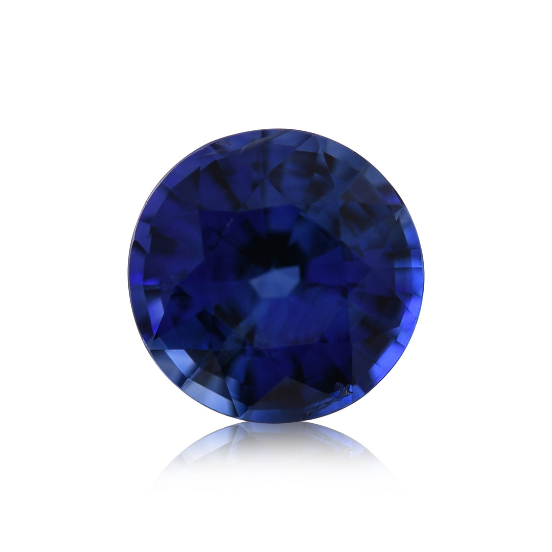 0.99 Carat Blue SRI LANKAN Round Sapphire