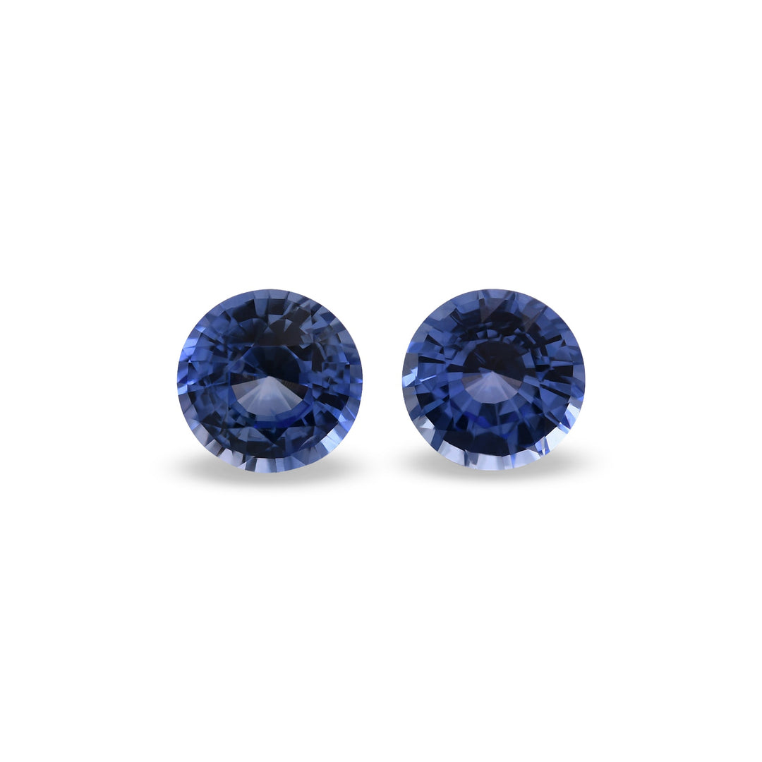3.11 Carat Blue SRI LANKAN Round Sapphire