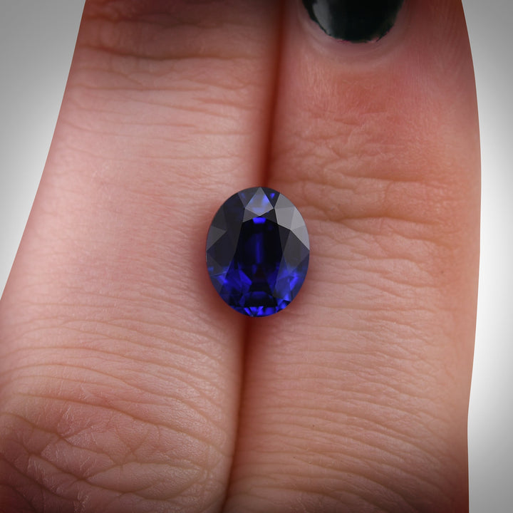 2.53 Carat Blue SRI LANKAN Oval Sapphire
