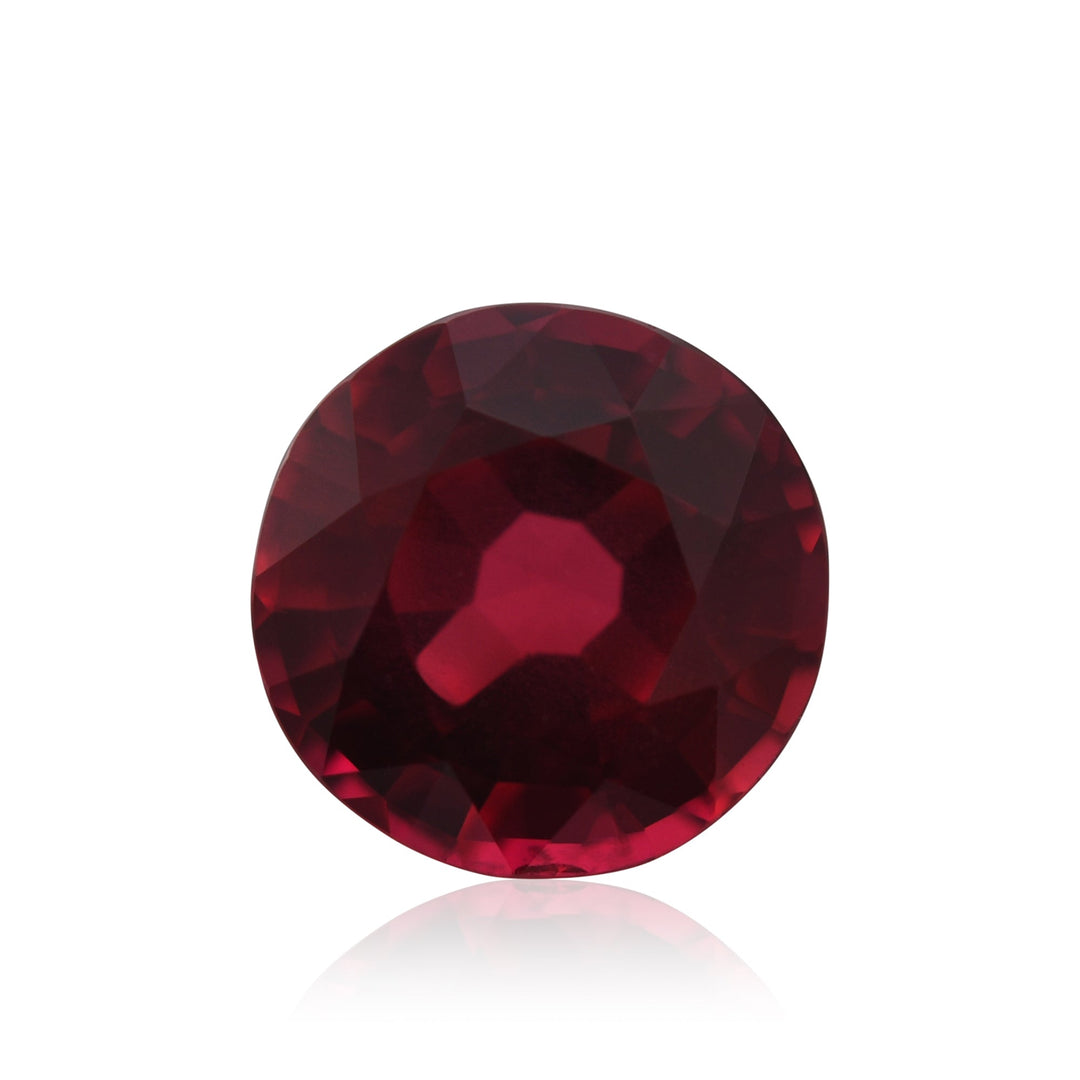 1.21 Carat Red MOZAMBIQUE Round Ruby CD Pigeon Blood