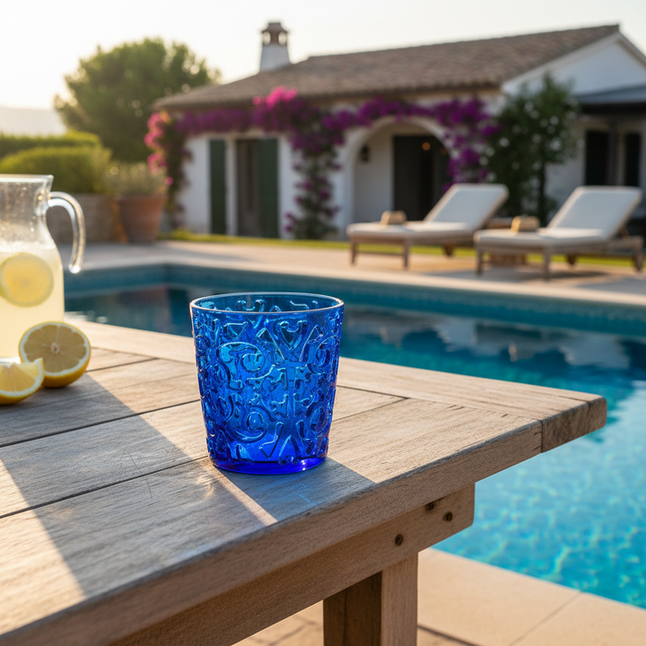 Poolside Golden Hour